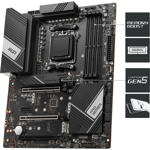 MSI PRO X670-P WiFi ProSeries Motherboard 