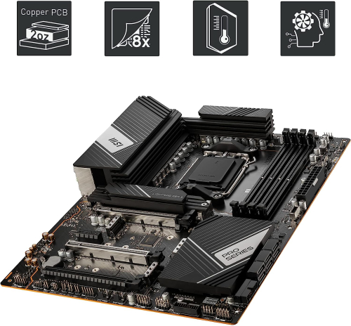 MSI PRO X670-P WiFi ProSeries Motherboard 