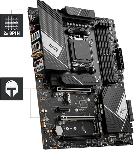 MSI PRO X670-P WiFi ProSeries Motherboard 