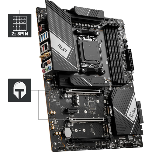 MSI PRO X670-P WiFi ProSeries Motherboard 
