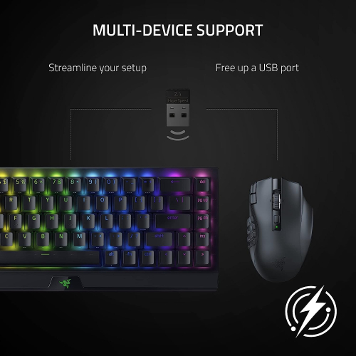 Razer Naga V2 HyperSpeed Wireless MMO 