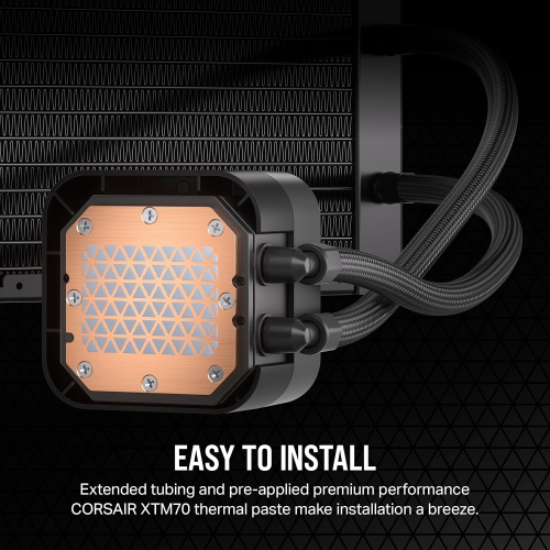 Corsair iCUE H170i Elite LCD XT Liquid CPU Cooler - IPS LCD Screen