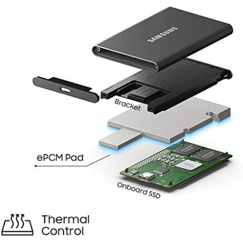 SAMSUNG T7 Portable SSD 500GB