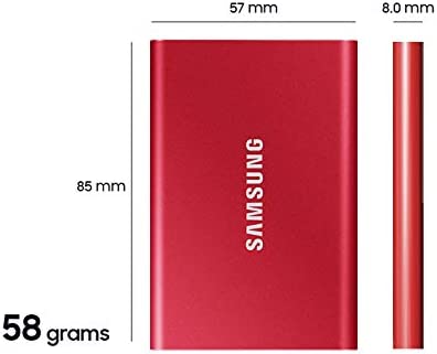 SAMSUNG T7 Portable SSD 500GB