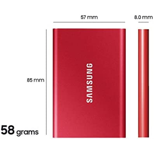 SAMSUNG T7 Portable SSD 500GB