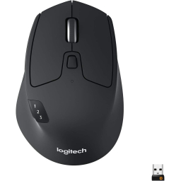 Logitech M720 Triathlon Multi-Device Wireless Mouse - 