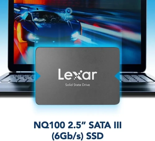 Lexar NQ100 480GB 2.5” SATA III