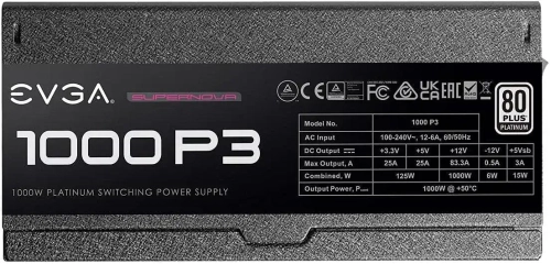 EVGA Supernova 1000 P3 80 Plus Platinum 1000W