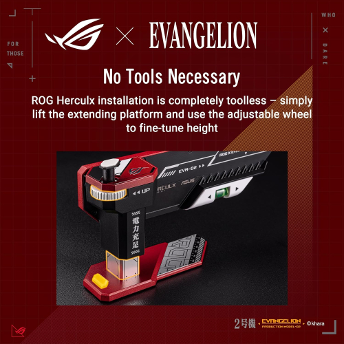 ASUS ROG Herculx EVA-02 Edition Graphics Card Holder