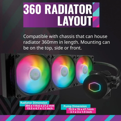 Cooler Master MasterLiquid ML360L ARGB V2