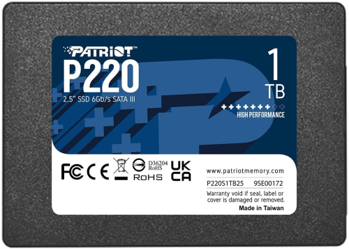  Patriot P220 1TB Internal SSD