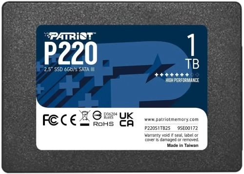  Patriot P220 1TB Internal SSD