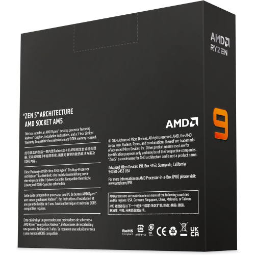 AMD Ryzen 9 9950X - 16-Core 32-Thread