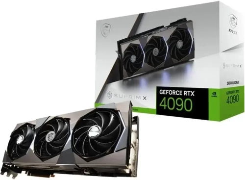 MSI GeForce RTX 4090 SUPRIM X 24GB Gaming Graphics