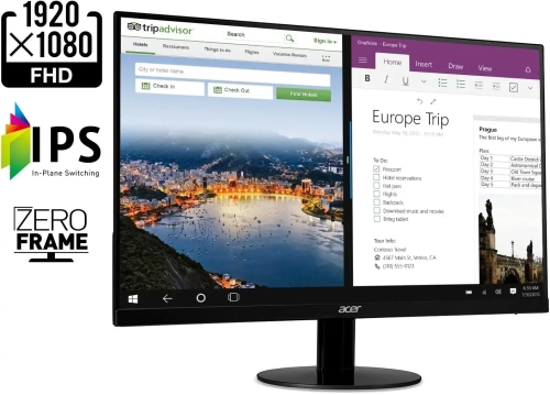 Acer 22 Inch Monitor - 75Hz, FHD, Ips - SB220Q