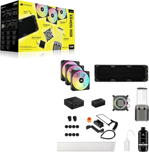 CORSAIR Hydro X Series iCUE Link XH405i Custom Cooling Kit