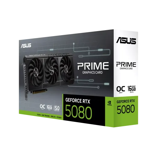 ASUS Prime GeForce RTX 5080 OC 16GB GDDR7 OC
