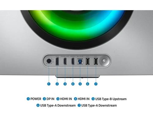 Samsung Odyssey G8 34" UWQHD 175Hz 0.03ms 2xHDMI DP USB - Gaming Monitor
