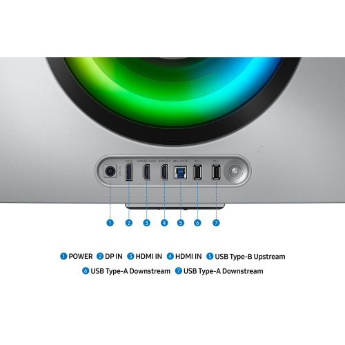 Samsung Odyssey G8 34" UWQHD 175Hz 0.03ms 2xHDMI DP USB - Gaming Monitor