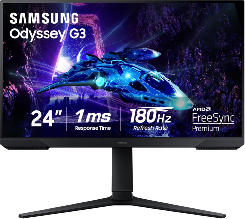  Samsung Odyssey G3 24" FHD 1920x1080 VA 1ms 180Hz