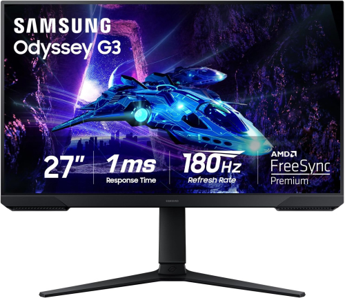  Samsung Odyssey G3 27" FHD 1920x1080 VA 1ms 180Hz
