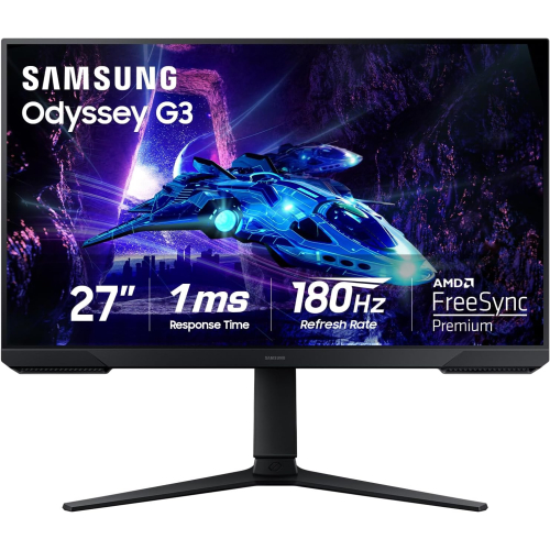  Samsung Odyssey G3 27" FHD 1920x1080 VA 1ms 180Hz