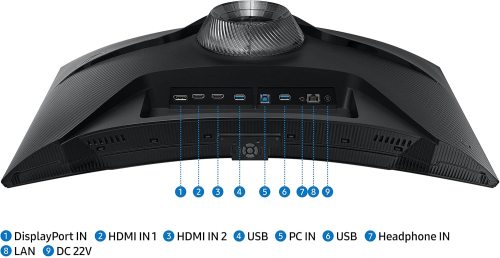 Samsung Odyssey G6  27" 2560x1440 QHD VA 1ms 240Hz Smart