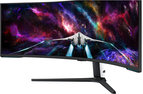 Samsung Odyssey Neo G9 Curved 57" Gaming Monitor - Dual QHD 7680x2160 VA 1ms 240Hz - LS57CG952NIXCI 