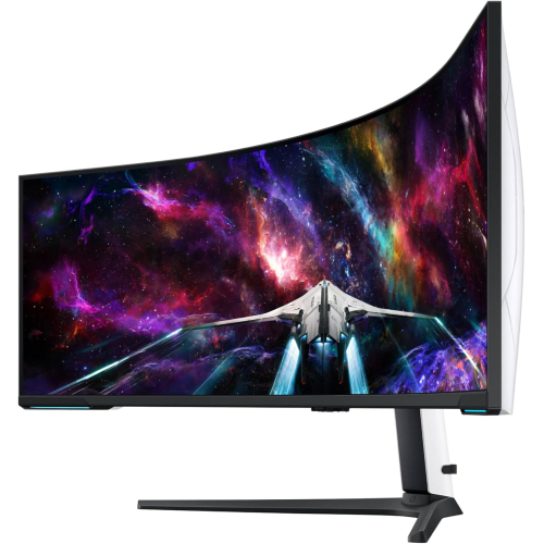 Samsung Odyssey Neo G9 Curved 57" Gaming Monitor - Dual QHD 7680x2160 VA 1ms 240Hz - LS57CG952NIXCI 