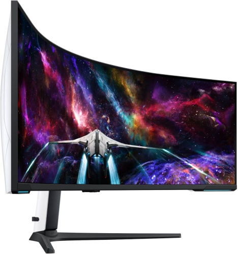 Samsung Odyssey Neo G9 Curved 57" Gaming Monitor - Dual QHD 7680x2160 VA 1ms 240Hz - LS57CG952NIXCI 