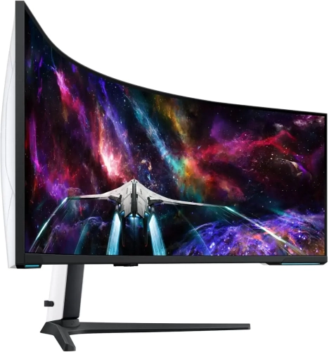 Samsung Odyssey Neo G9 Curved 57" Gaming Monitor - Dual QHD 7680x2160 VA 1ms 240Hz - LS57CG952NIXCI 