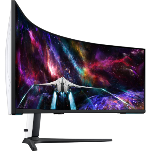 Samsung Odyssey Neo G9 Curved 57" Gaming Monitor - Dual QHD 7680x2160 VA 1ms 240Hz - LS57CG952NIXCI 
