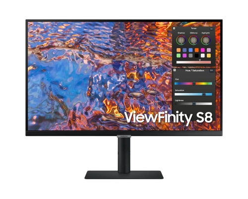 Samsung ViewFinity S8 27" 4K 3840 x 2160 IPS 5ms 60Hz Type-C Black