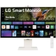 LG Smart 32SR85U-W 32" 3840 x 2160 IPS 400 cd/m² 5ms webOS Built-in FHD Webcam and Speakers