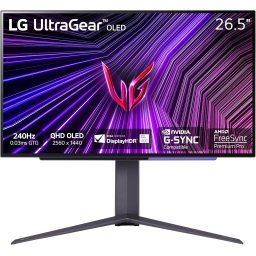 LG UltraGear 27'' OLED QHD Display with 240Hz 2560x1440