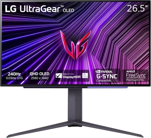 LG UltraGear 27'' OLED QHD Display with 240Hz 2560x1440