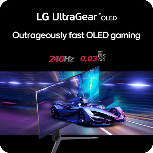 LG UltraGear 27'' OLED QHD Display with 240Hz 2560x1440