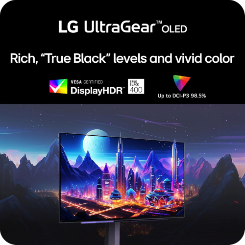 LG UltraGear 27'' OLED QHD Display with 240Hz 2560x1440