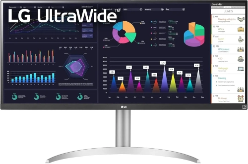 LG UltraWide 34" 2560 x 1080 IPS 400cd 5ms 100hz - 34WQ650-W 34"
