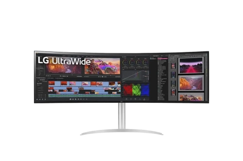LG UltraWide 49" Curved Nano IPS DQHD 5120 x 1440 5ms 144Hz - White