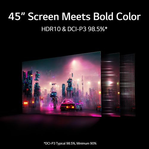 LG Ultragear 45" Curved OLED WQHD 3440x1440 0.03ms 240Hz