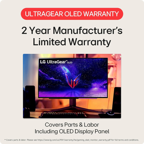 LG Ultragear 45" Curved OLED WQHD 3440x1440 0.03ms 240Hz