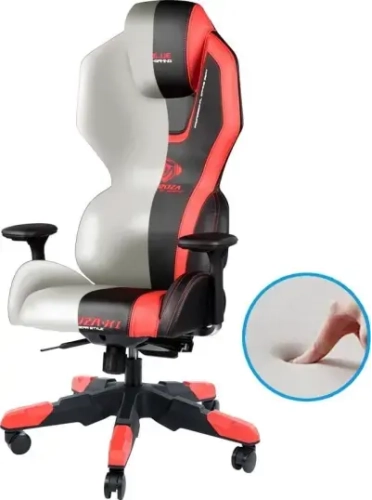 E-Blue Auroza Gaming Chair - Red (EEC410BRAA-IA/GC8107-410 RED)