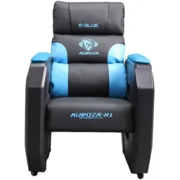 E-Blue Gaming Sofa With Movable Scroll Casters - Blue (EEC359BBAA-IA)