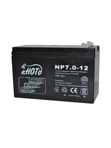  ENOT NP7.5-12 Battery 12V 7.5Ah
