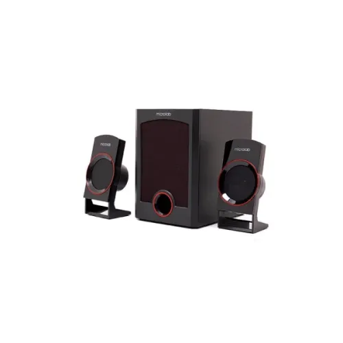 Microlab M-111 2.1 Speakers 12W Black    