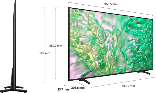 Samsung  43” Crystal UHD DU8000 4K Smart TV - UE43DU8000UXRU (2024)