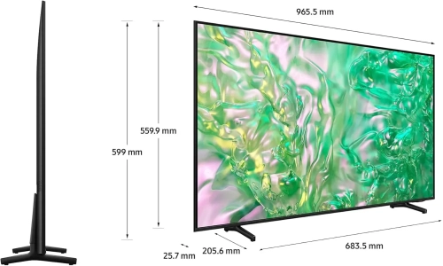 Samsung  43” Crystal UHD DU8000 4K Smart TV - UE43DU8000UXRU (2024)