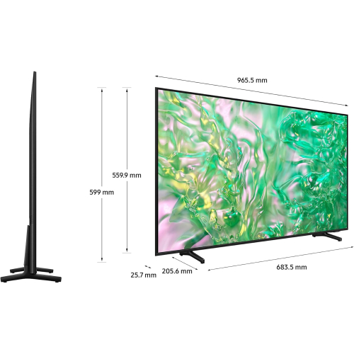 Samsung  43” Crystal UHD DU8000 4K Smart TV - UE43DU8000UXRU (2024)
