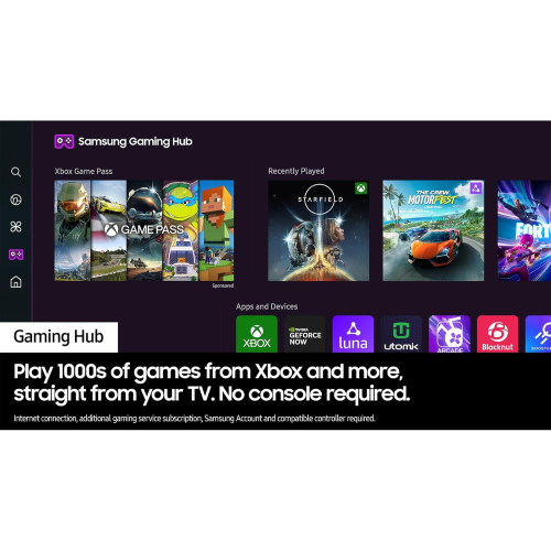 Samsung 50” Crystal UHD DU7100 4K Smart TV - UE50DU7100UXRU (2024)